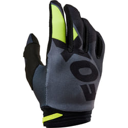 FOX 180 Xpozr Gants de motocross, noir-jaune, taille 2XL pour Hommes