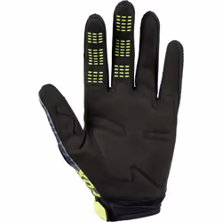 FOX 180 Xpozr Gants de motocross, noir-jaune, taille 2XL pour Hommes