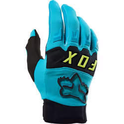 FOX Dirtpaw Gants de Motocross, noir-turquoise, taille XL pour Hommes
