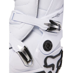 FOX Instinct Bottes de motocross, blanc, taille 46 pour Hommes