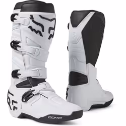 FOX Comp Bottes de motocross, noir-blanc, taille 50 pour Hommes