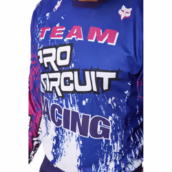 FOX 180 Pro Circuit Maillot de motocross, pourpre, taille L pour Hommes