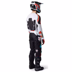 FOX 360 Syz Maillot de motocross, noir-blanc, taille L pour Hommes - Vue supplémentaire 3