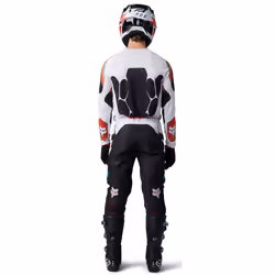 FOX 360 Syz Maillot de motocross, noir-blanc, taille L pour Hommes - Vue supplémentaire 4