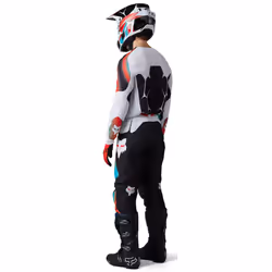 FOX 360 Syz Maillot de motocross, noir-blanc, taille L pour Hommes - Vue supplémentaire 5