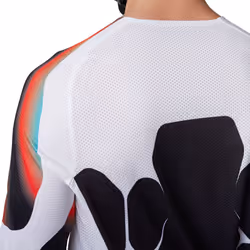 FOX 360 Syz Maillot de motocross, noir-blanc, taille 2XL pour Hommes