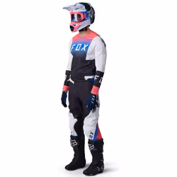 FOX 360 Horyzn Maillot de motocross, noir-blanc, taille XL pour Hommes