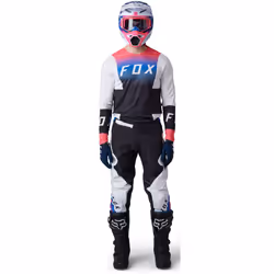FOX 360 Horyzn Maillot de motocross, noir-blanc, taille XL pour Hommes - Vue supplémentaire 4
