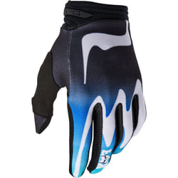 FOX 180 Kozmik Gants de motocross, noir-blanc, taille 2XL pour Hommes