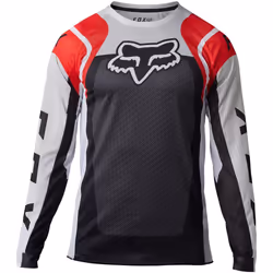 FOX Airline Sensory Maillot de motocross, rouge, taille M pour Hommes