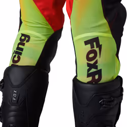 FOX 180 Statk Pantalon de motocross, rouge, taille 30 pour Hommes