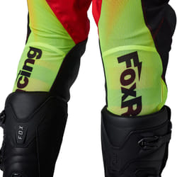 FOX 180 Statk Pantalon de motocross, rouge, taille 30 pour Hommes