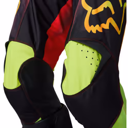 FOX 180 Statk Pantalon de motocross, rouge, taille 30 pour Hommes