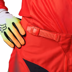 FOX 180 Statk Pantalon de motocross, rouge, taille 30 pour Hommes