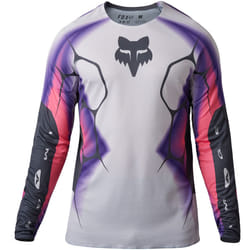 FOX 360 Syz Maillot de motocross, gris, taille L pour Hommes