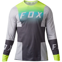 FOX 360 Horyzn Maillot de motocross, gris, taille L pour Hommes