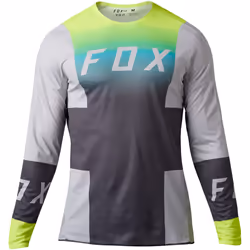 FOX 360 Horyzn Maillot de motocross, gris, taille XL pour Hommes