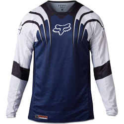 FOX 180 GOAT Strafer Maillot de motocross, bleu, taille XL pour Hommes
