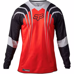 FOX 180 GOAT Strafer Maillot de motocross, rouge, taille 2XL pour Hommes