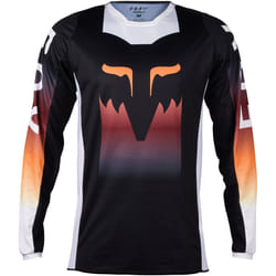 FOX 180 Flora Maillot de motocross, noir, taille XL pour Hommes