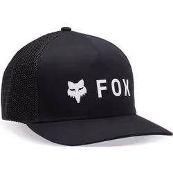 FOX Absolute Flexfit Casquette, noir-blanc, taille L XL pour Hommes
