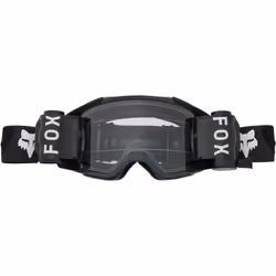 FOX Vue Roll Off Lunettes de motocross, noir-blanc pour Hommes