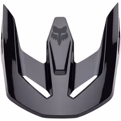 FOX V1 Solid Casque Peak, noir, taille L pour Hommes