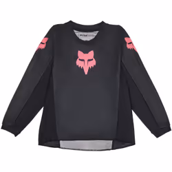FOX 180 Blackout Maillot de motocross fille, noir-rose, taille S pour Les filles