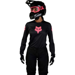 FOX 180 Blackout 2023 Maillot de motocross féminin, noir, taille L pour Femmes