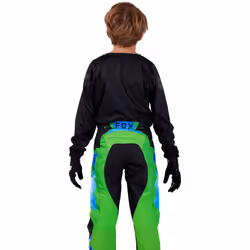 FOX 180 Blackout 2023 Maillot de motocross jeune, noir, taille XL - Vue supplémentaire 4