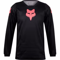 FOX 180 Blackout 2023 Maillot de motocross fille, noir-rose, taille L pour Les filles - Vue supplémentaire 2