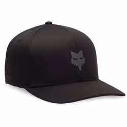FOX Head Tech Flexfit Casquette, noir-gris, taille S M pour Hommes