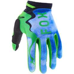 FOX 180 Atlas Gants de motocross, noir-bleu, taille M pour Hommes