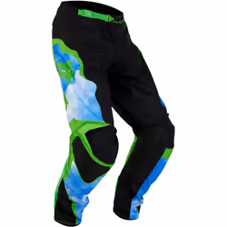 FOX 180 Atlas Pantalon de motocross, noir-vert, taille 28 - Vue supplémentaire 2