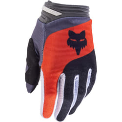 FOX 180 Ballast Gants de motocross pour jeunes, noir-gris-orange, taille S
