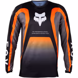 FOX 180 Ballast Maillot de motocross, noir-gris, taille M pour Hommes