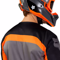 FOX 180 Ballast Maillot de motocross, noir-gris, taille 2XL pour Hommes