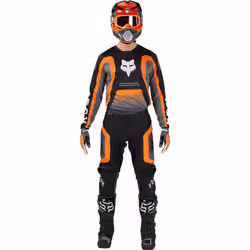 FOX 180 Ballast Pantalon de motocross, noir-gris, taille 28 pour Hommes
