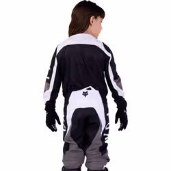 FOX 180 Nitro Pantalon de motocross pour les jeunes, noir-gris, taille 28