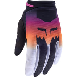 FOX 180 Flora Ladies Gants de motocross, noir-rose, taille XL pour Femmes