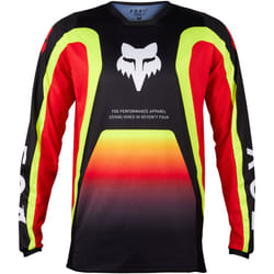 FOX 180 Ballast Maillot de motocross, noir-rouge, taille S pour Hommes