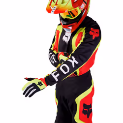 FOX 180 Ballast Maillot de motocross, noir-rouge, taille 2XL pour Hommes