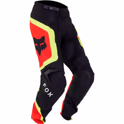 FOX 180 Ballast Pantalon de motocross, noir-rouge, taille 26 pour Hommes