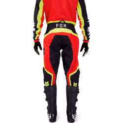 FOX 180 Ballast Pantalon de motocross, noir-rouge, taille 26 pour Hommes