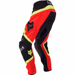FOX 180 Ballast Pantalon de motocross, noir-rouge, taille 30 pour Hommes - Vue supplémentaire 4