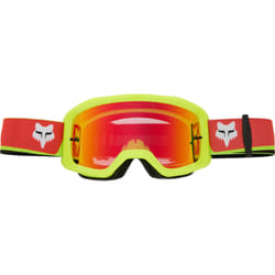 FOX Main Ballast Spark Lunettes de motocross, rouge-jaune pour Hommes
