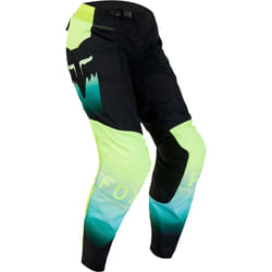 FOX 180 Flora Pantalon de motocross pour dames, noir-vert, taille S 30 pour Femmes