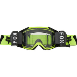 FOX Vue Roll Off Lunettes de motocross, noir-jaune pour Hommes