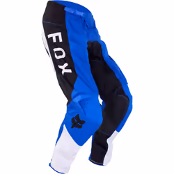 FOX 180 Nitro Pantalon de motocross, noir-blanc-bleu, taille 32 pour Hommes