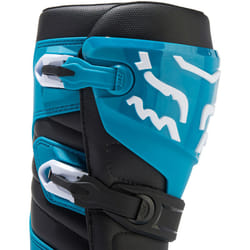FOX Comp Bottes de motocross, bleu-jaune, taille 48 pour Hommes